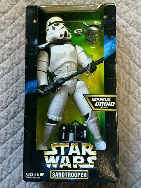 Star Wars Sandtrooper Figure in box 1997